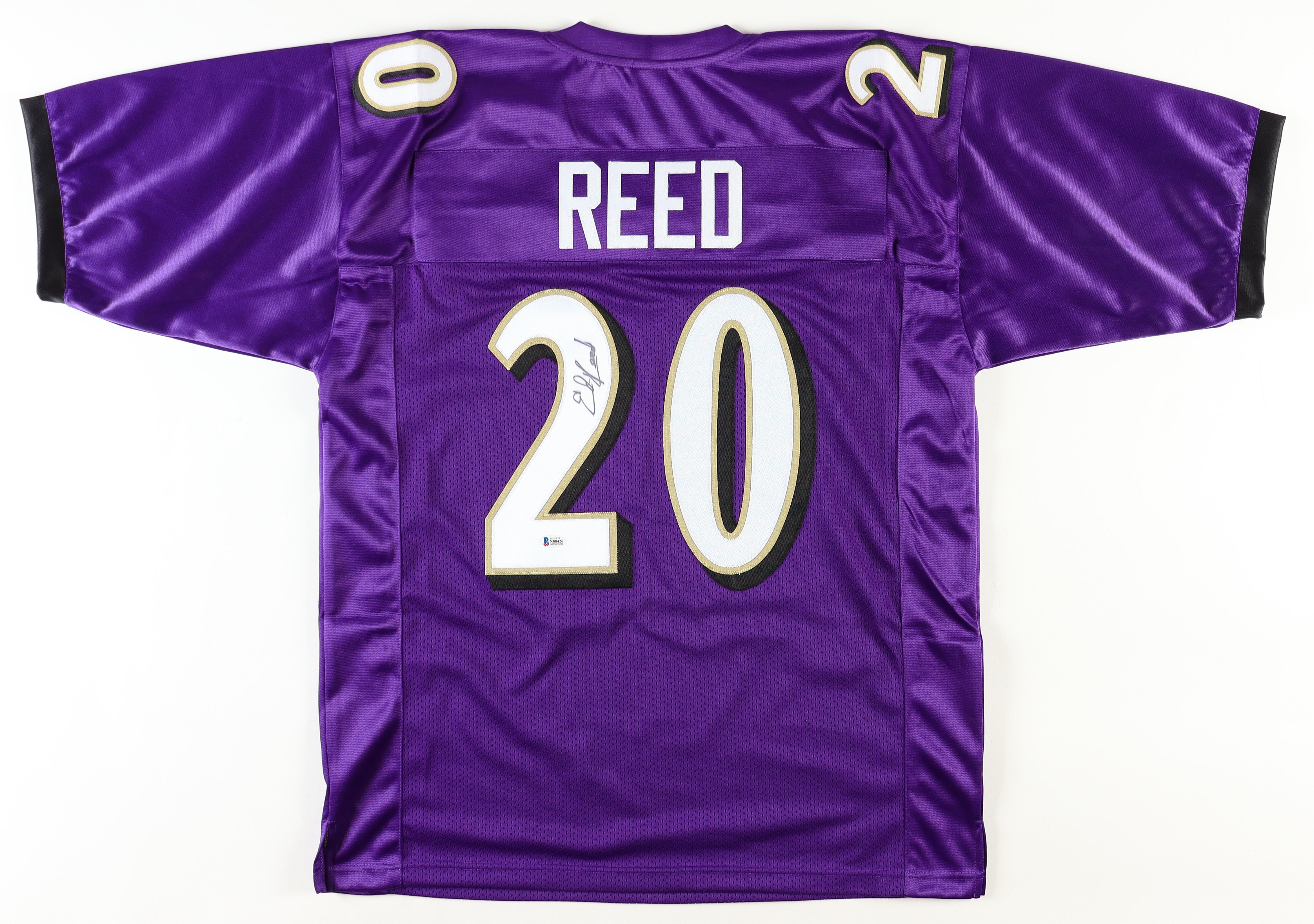 Ed Reed Signed Jersey (Beckett) at PristineAuction.com Ed Reed Signed Jersey (Beckett) at PristineAuction.com