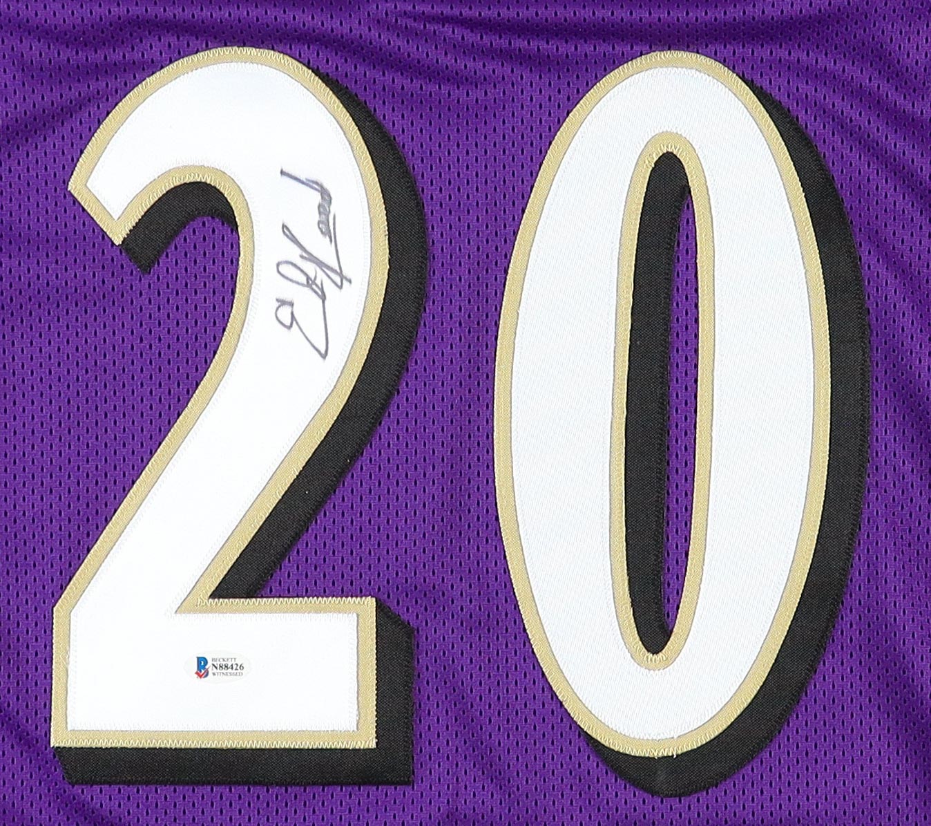 Ed Reed Signed Jersey (Beckett) at PristineAuction.com Ed Reed Signed Jersey (Beckett) at PristineAuction.com