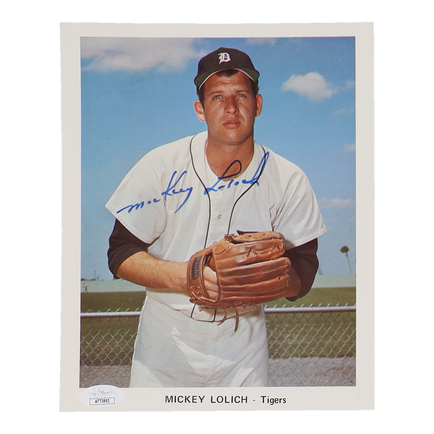 Mickey Lolich Signed Tigers 8x10 Photo (JSA) at PristineAuction.com Mickey Lolich Signed Tigers 8x10 Photo (JSA) at PristineAuction.com