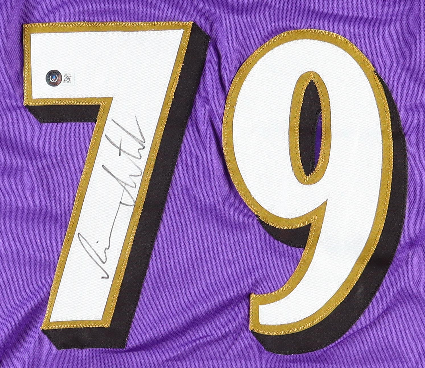 Ronnie Stanley Signed Jersey (Beckett) at PristineAuction.com Ronnie Stanley Signed Jersey (Beckett) at PristineAuction.com
