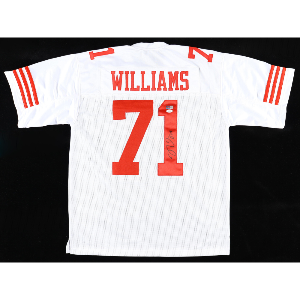 Trent Williams Jersey 49ers Kyle Juszczyk Juice Autographed San