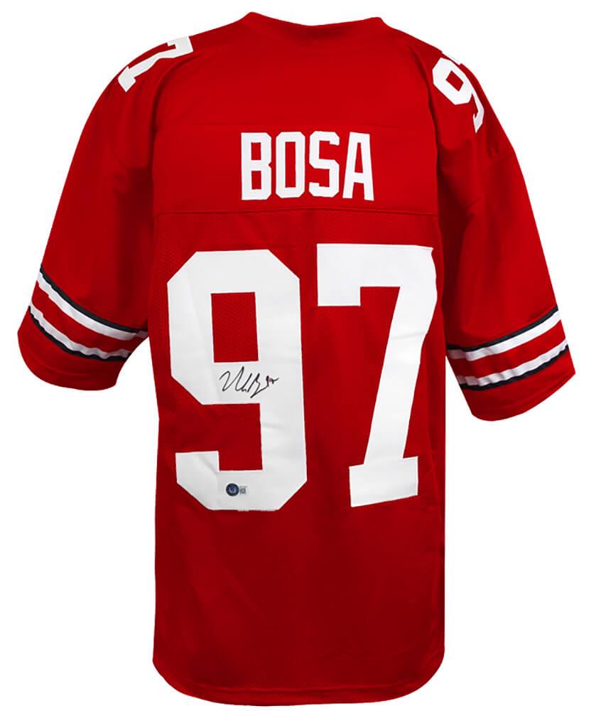 Nick Bosa Signed Jersey (Beckett) at PristineAuction.com Nick Bosa Signed Jersey (Beckett) at PristineAuction.com