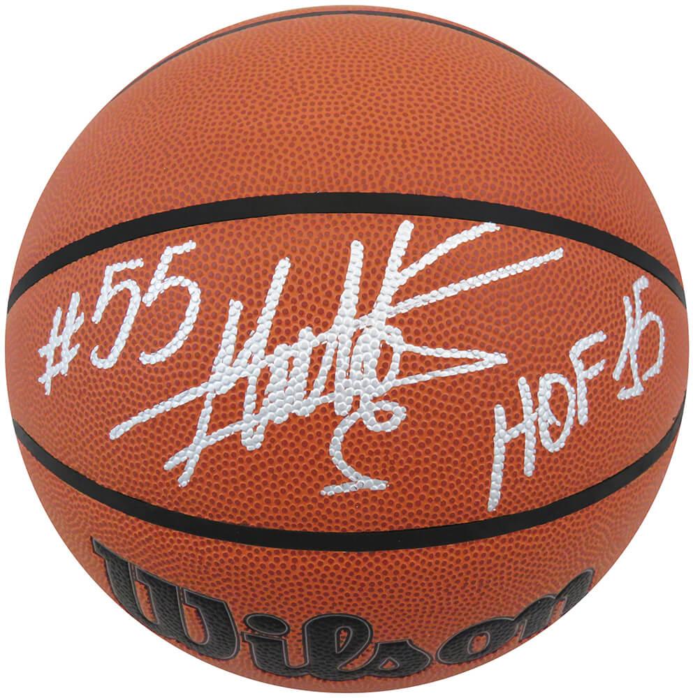 Dikembe Mutombo Signed NBA Basketball Inscribed "HOF 15" (Schwartz) at PristineAuction.com Dikembe Mutombo Signed NBA Basketball Inscribed "HOF 15" (Schwartz) at PristineAuction.com
