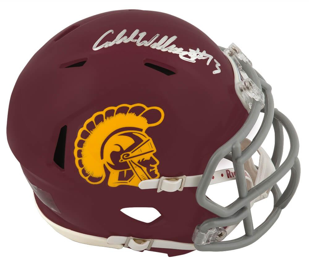 thumbnail interactive-video image 1 of Washington State Cougars Floating Football Helmet - Levitating NCAA Collectible 1 of 12