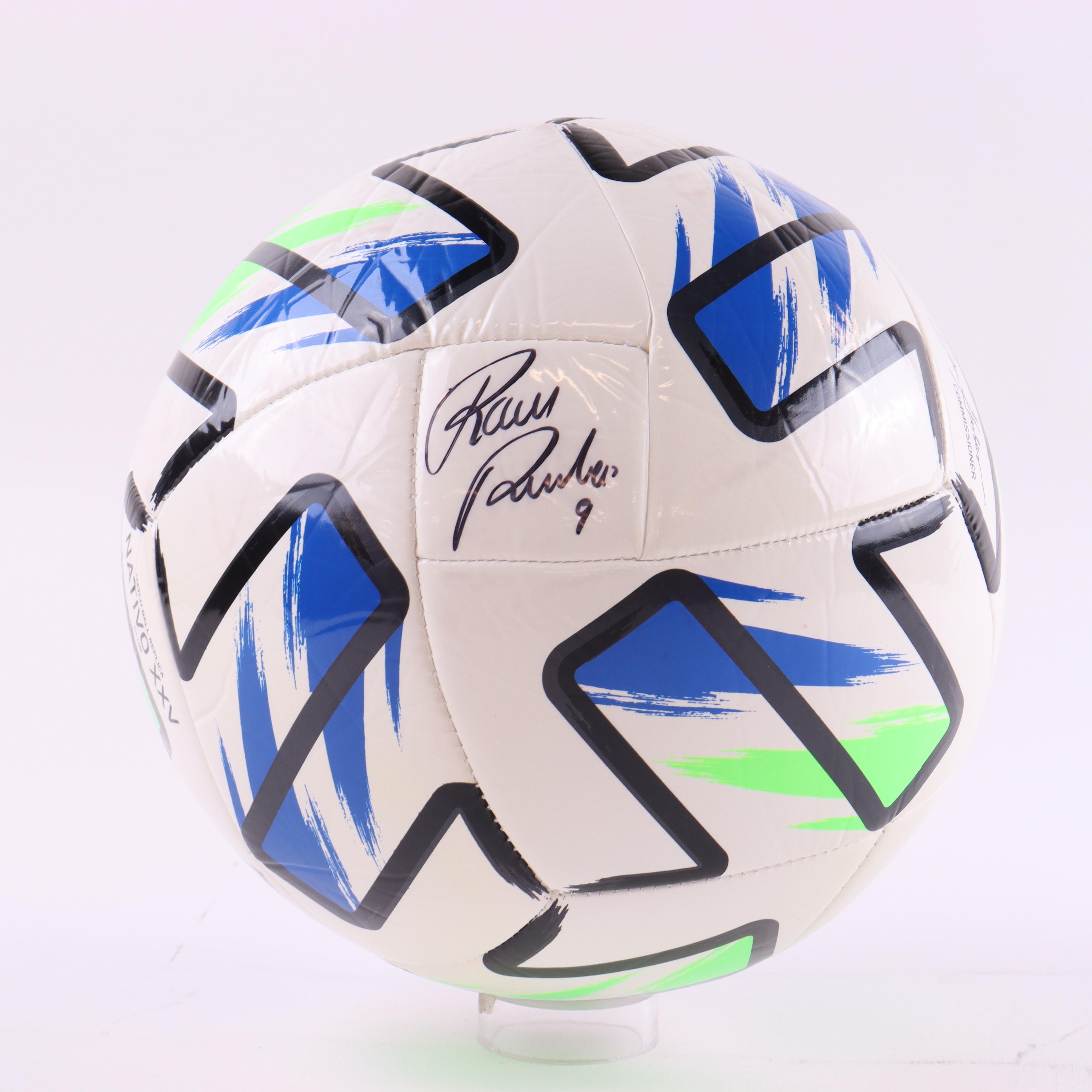 Raul Ruidiaz Signed MLS Adidas Soccer Ball (JSA) at PristineAuction.com Raul Ruidiaz Signed MLS Adidas Soccer Ball (JSA) at PristineAuction.com