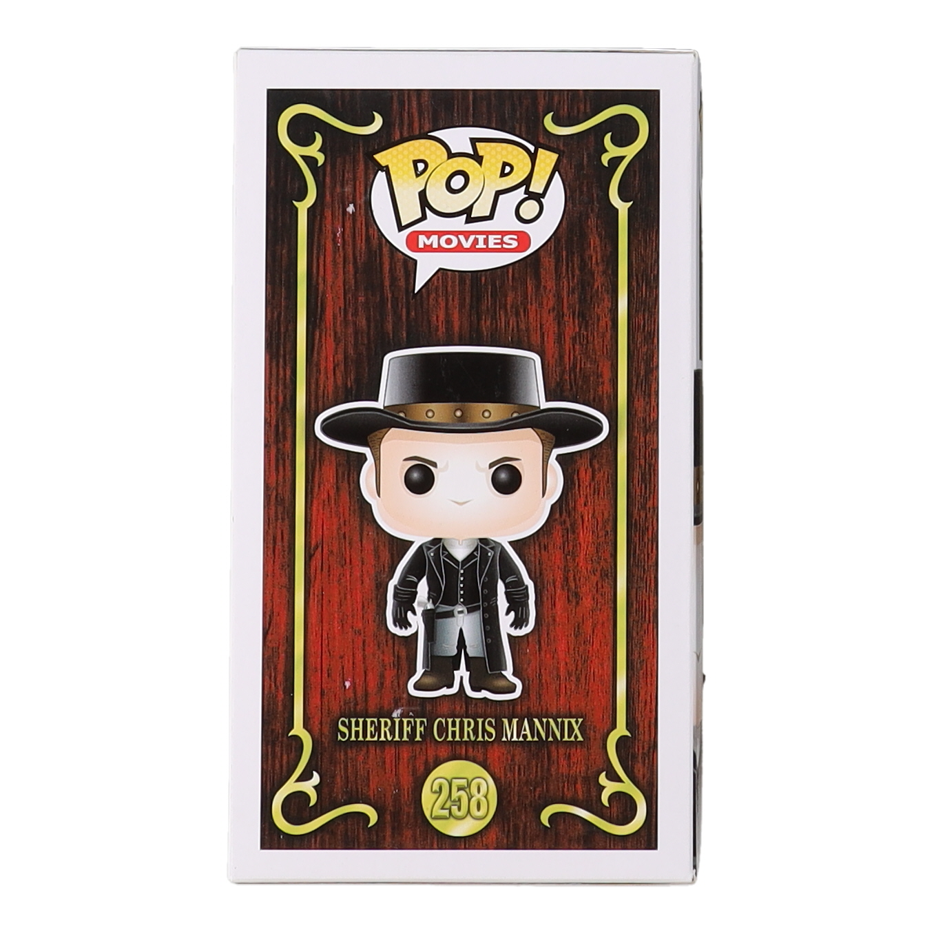 Walton Goggins Signed "The H8teful Eight" #258 Sheriff Chris Mannix Funko Pop! Vinyl Figure (ACOA) at PristineAuction.com Walton Goggins Signed "The H8teful Eight" #258 Sheriff Chris Mannix Funko Pop! Vinyl Figure (ACOA) at PristineAuction.com