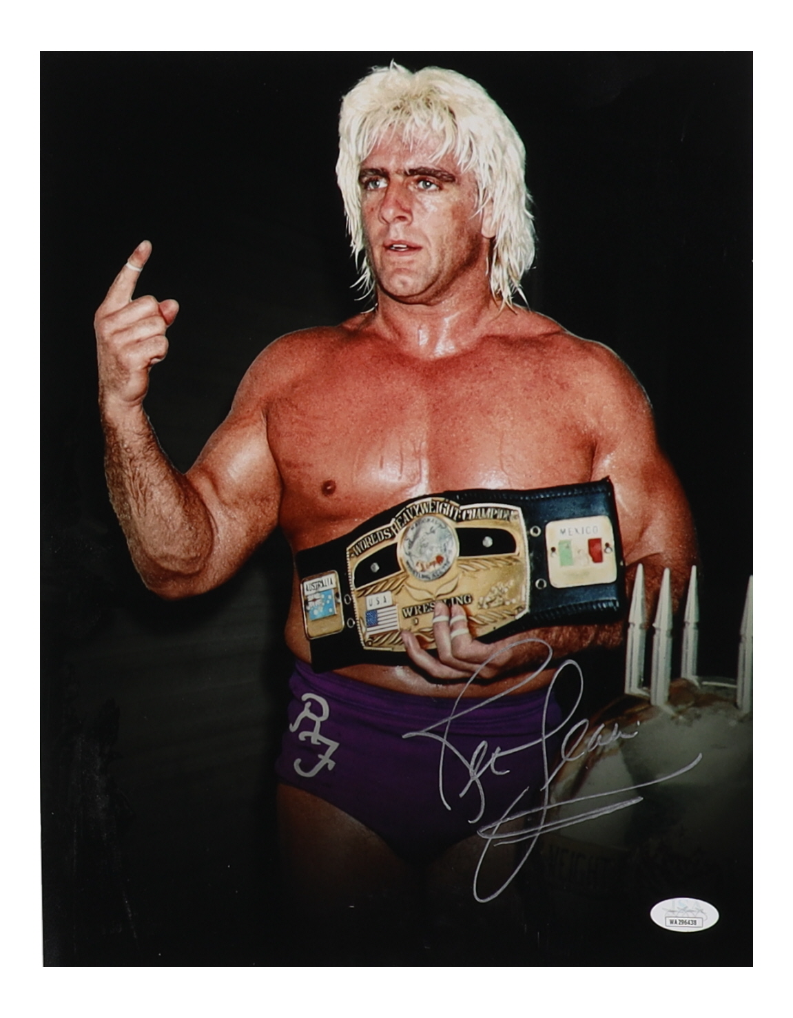 Ric Flair Signed WWE 11x14 Photo (JSA) at PristineAuction.com Ric Flair Signed WWE 11x14 Photo (JSA) at PristineAuction.com