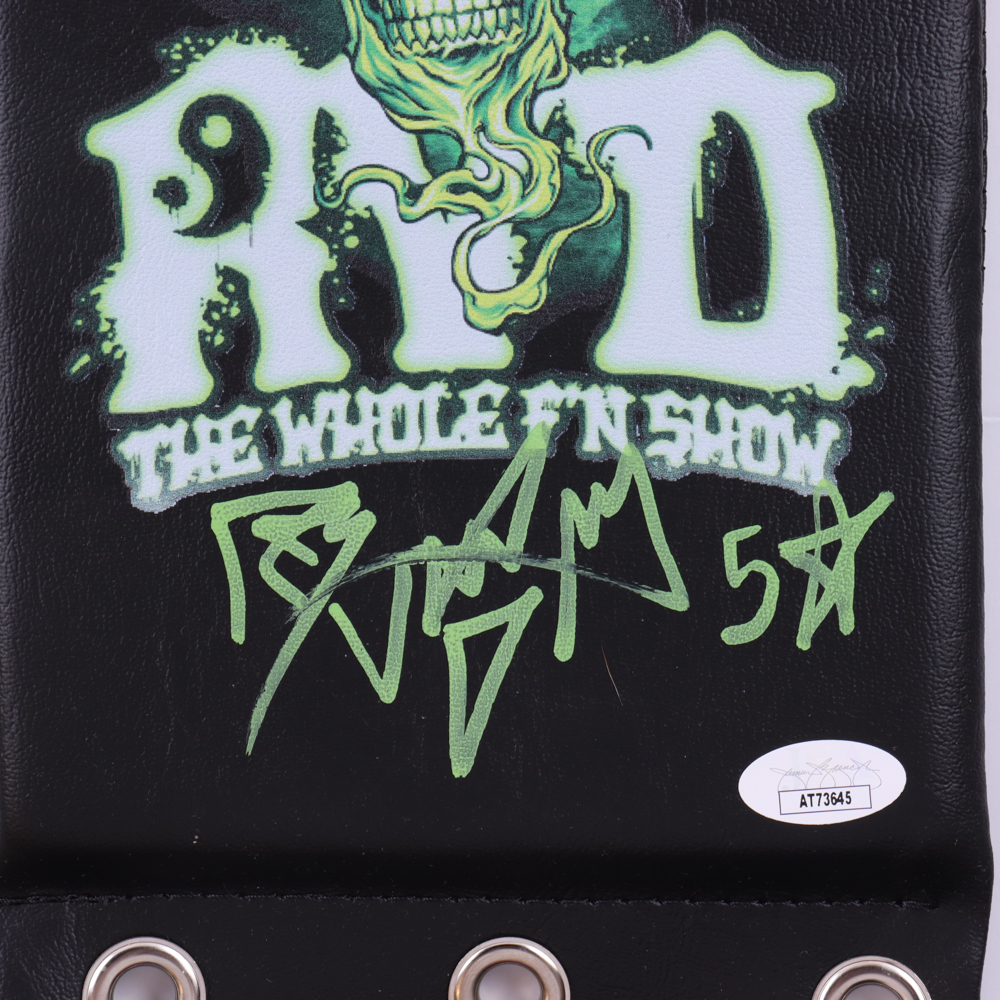 Rob Van Dam Signed Micro Turnbuckle Inscribed "5 Star" (JSA) at PristineAuction.com Rob Van Dam Signed Micro Turnbuckle Inscribed "5 Star" (JSA) at PristineAuction.com