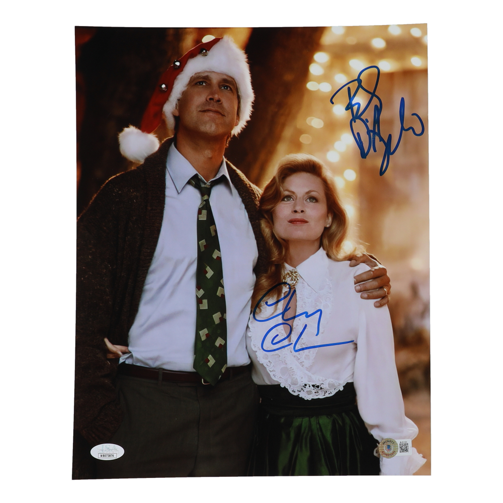 Chevy Chase & Beverly D'Angelo Signed "National Lampoon's Christmas