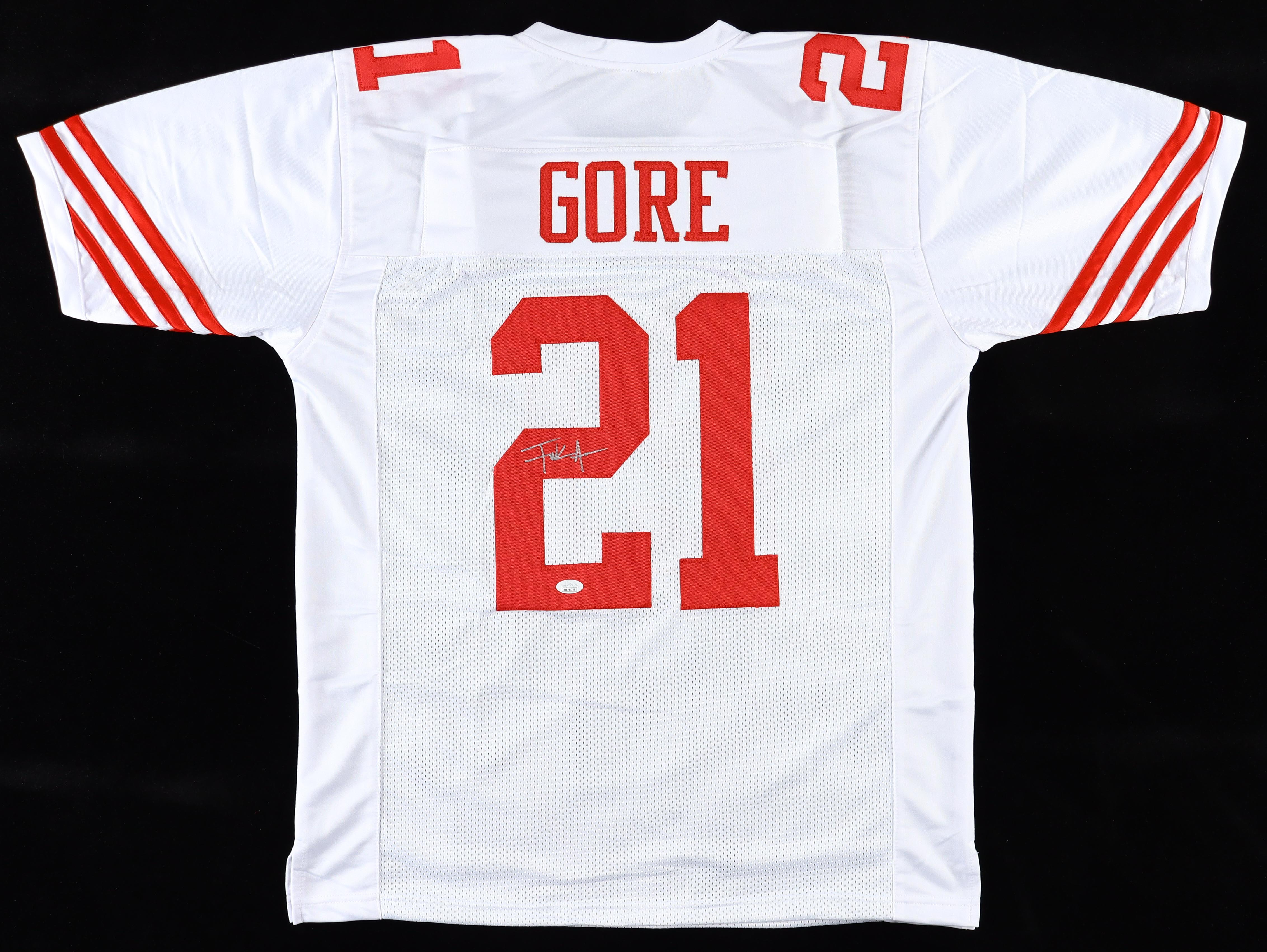 Frank Gore Signed Jersey (JSA) at PristineAuction.com Frank Gore Signed Jersey (JSA) at PristineAuction.com