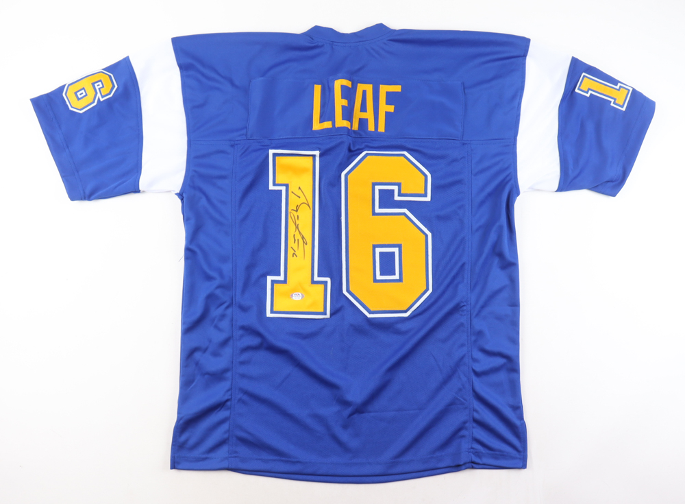 Ryan Leaf Signed Jersey (PSA) at PristineAuction.com Ryan Leaf Signed Jersey (PSA) at PristineAuction.com