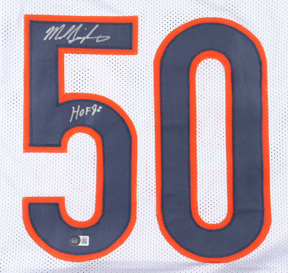 Mike Singletary Signed Jersey Inscribed "HOF 98" (Beckett) at PristineAuction.com Mike Singletary Signed Jersey Inscribed "HOF 98" (Beckett) at PristineAuction.com