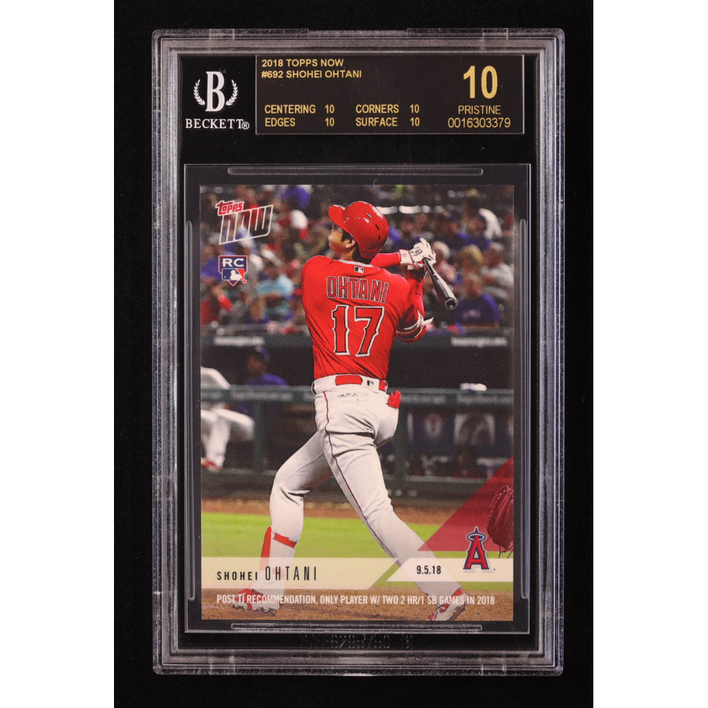 212 大谷翔平 shohei ohtani BGS 10 ブラックラベル