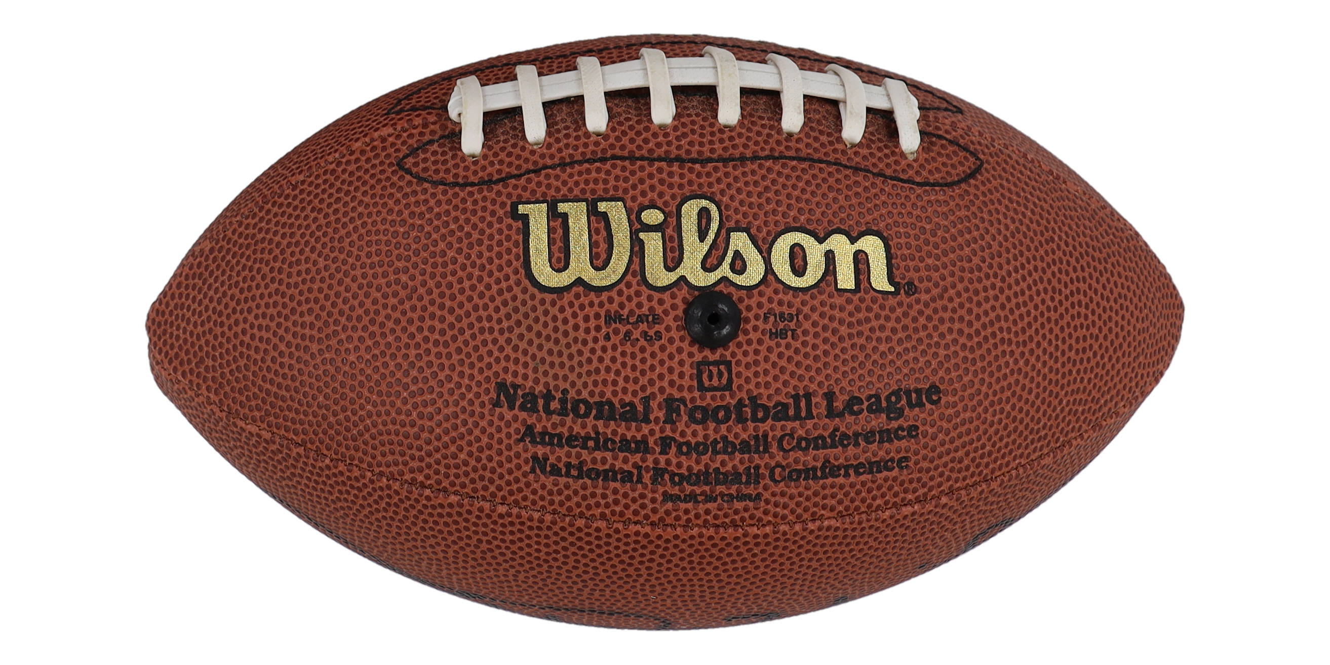 Johnny Unitas Signed NFL Mini Football (JSA) at PristineAuction.com Johnny Unitas Signed NFL Mini Football (JSA) at PristineAuction.com
