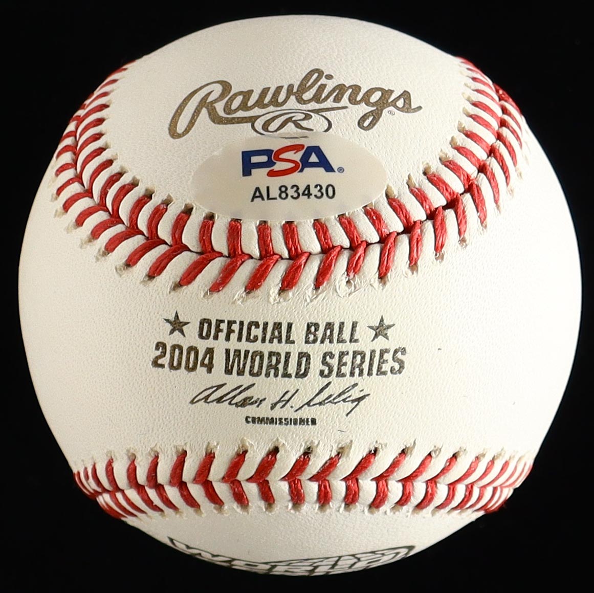 Tim Wakefield Signed World Series Baseball Inscribed "04 WS CHAMPS" (PSA) at PristineAuction.com Tim Wakefield Signed World Series Baseball Inscribed "04 WS CHAMPS" (PSA) at PristineAuction.com