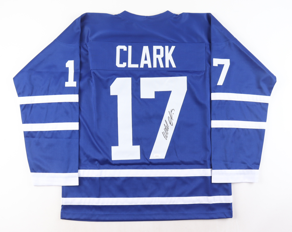 Wendel Clark Signed Jersey (JSA) at PristineAuction.com Wendel Clark Signed Jersey (JSA) at PristineAuction.com