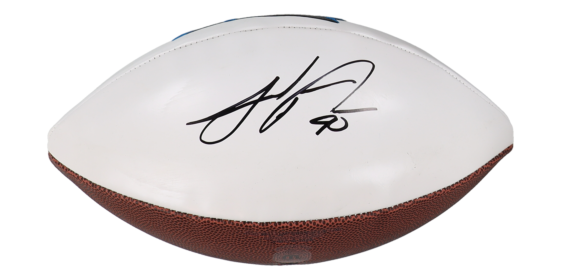 Julius Peppers Signed Panthers Logo Football (JSA) at PristineAuction.com Julius Peppers Signed Panthers Logo Football (JSA) at PristineAuction.com