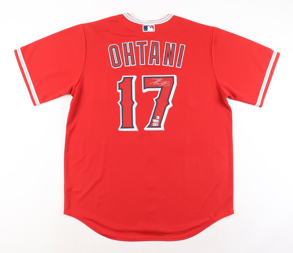 Shohei Ohtani Signed Angels Jersey (MLB & Fanatics) at PristineAuction.com Shohei Ohtani Signed Angels Jersey (MLB & Fanatics) at PristineAuction.com
