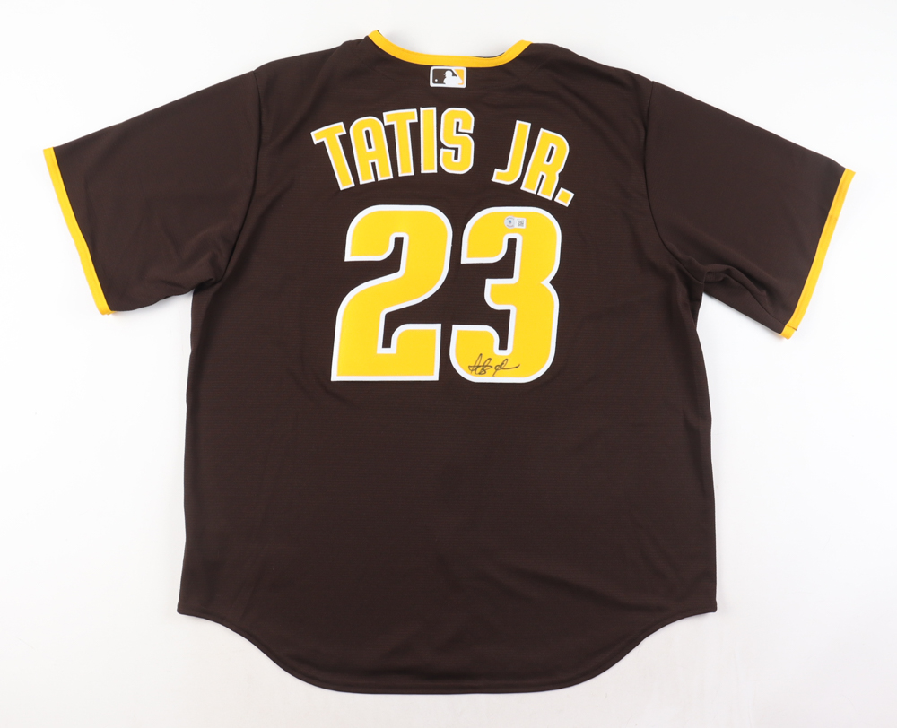 Fernando Tatis Jr. Signed Padres Jersey (Beckett) at PristineAuction.com Fernando Tatis Jr. Signed Padres Jersey (Beckett) at PristineAuction.com