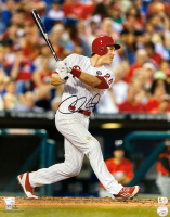 Chase Utley Signed Phillies 16x20 Photo (Fanatics) at PristineAuction.com