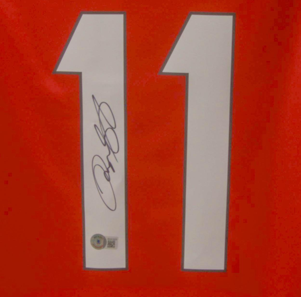 Ryan Giggs Signed AC Milan Jersey (Beckett) at PristineAuction.com Ryan Giggs Signed AC Milan Jersey (Beckett) at PristineAuction.com