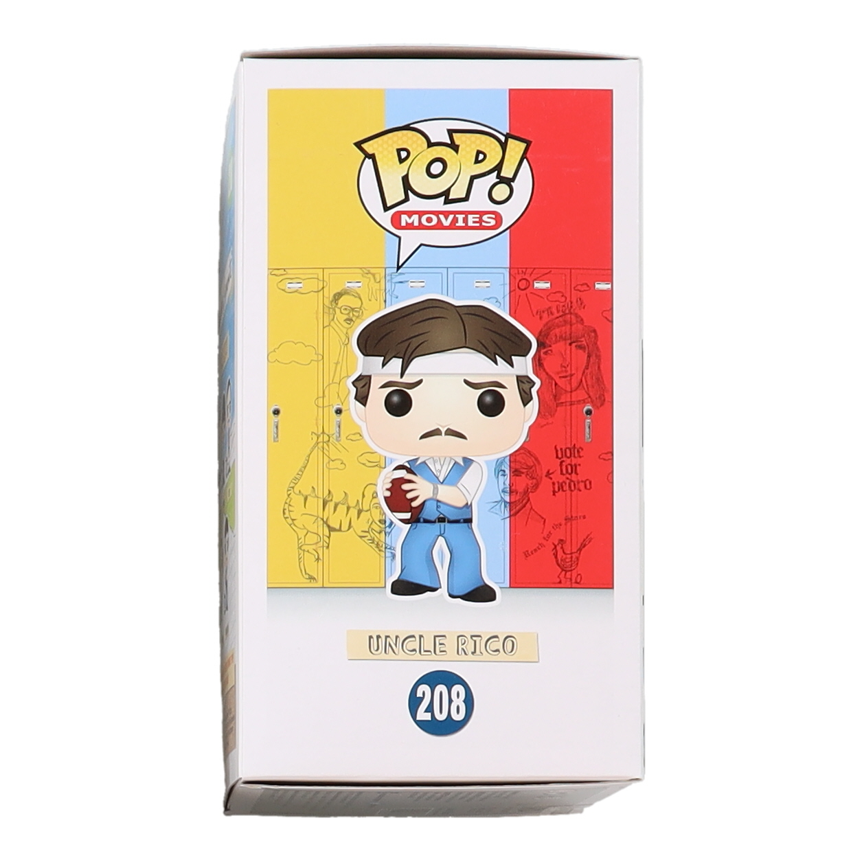 Jon Gries Signed "Napoleon Dynamite" #208 Uncle Rico Funko Pop! Vinyl Figure (Beckett) at PristineAuction.com Jon Gries Signed "Napoleon Dynamite" #208 Uncle Rico Funko Pop! Vinyl Figure (Beckett) at PristineAuction.com