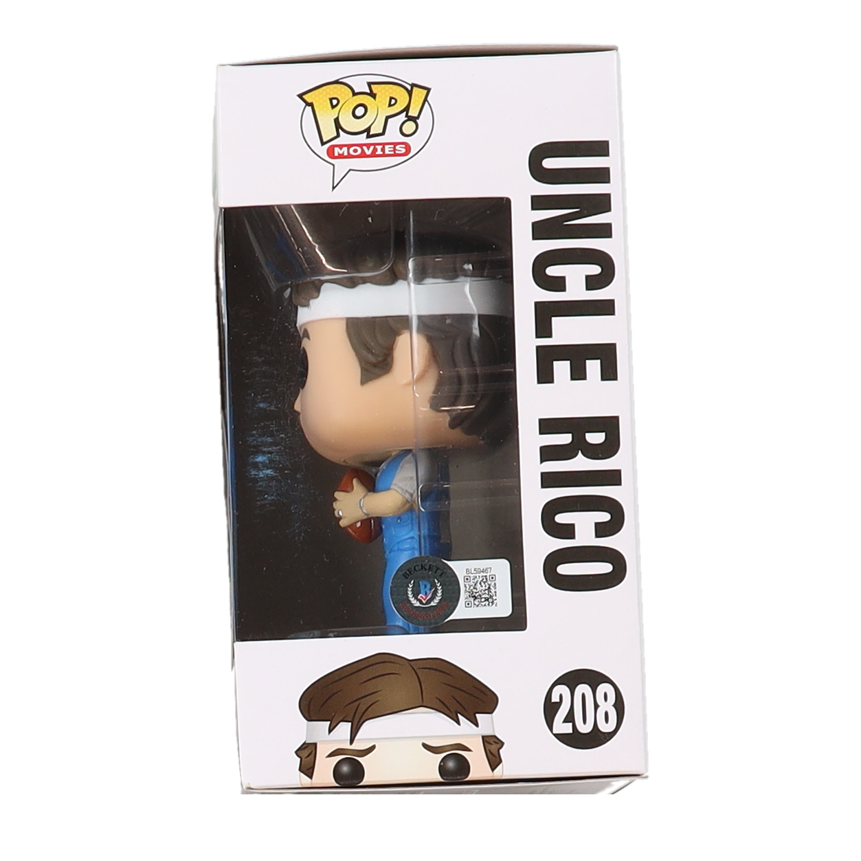 Jon Gries Signed "Napoleon Dynamite" #208 Uncle Rico Funko Pop! Vinyl Figure (Beckett) at PristineAuction.com Jon Gries Signed "Napoleon Dynamite" #208 Uncle Rico Funko Pop! Vinyl Figure (Beckett) at PristineAuction.com