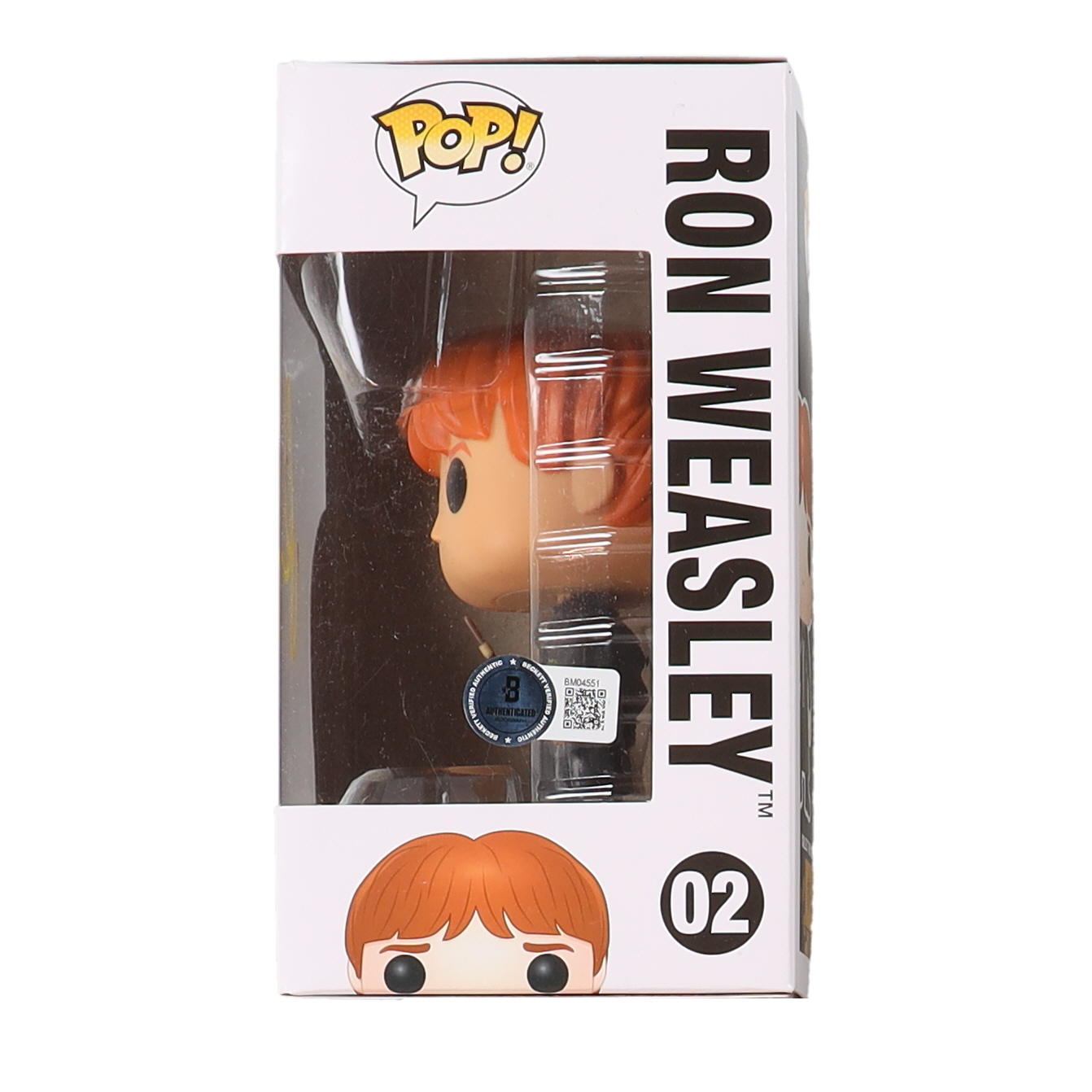 Rupert Grint Signed "Harry Potter" #02 Ron Weasley Funko Pop! Vinyl Figure (Beckett) at PristineAuction.com Rupert Grint Signed "Harry Potter" #02 Ron Weasley Funko Pop! Vinyl Figure (Beckett) at PristineAuction.com