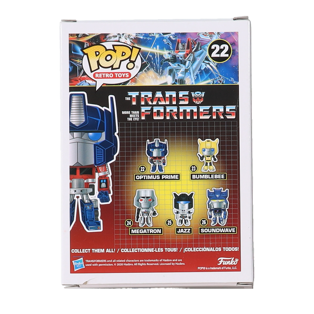 Peter Cullen Signed "Transformers" #22 Optimus Prime Funko Pop! Vinyl Figure (PSA) at PristineAuction.com Peter Cullen Signed "Transformers" #22 Optimus Prime Funko Pop! Vinyl Figure (PSA) at PristineAuction.com