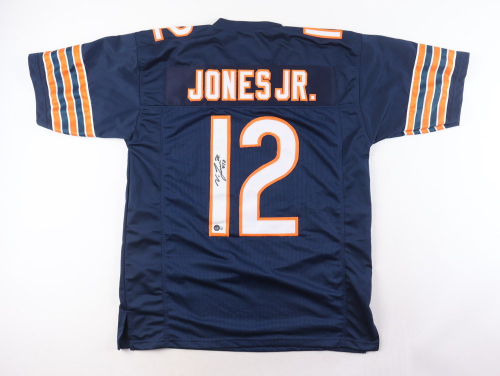 Velus Jones Jr. Signed Jersey (Beckett) at PristineAuction.com Velus Jones Jr. Signed Jersey (Beckett) at PristineAuction.com