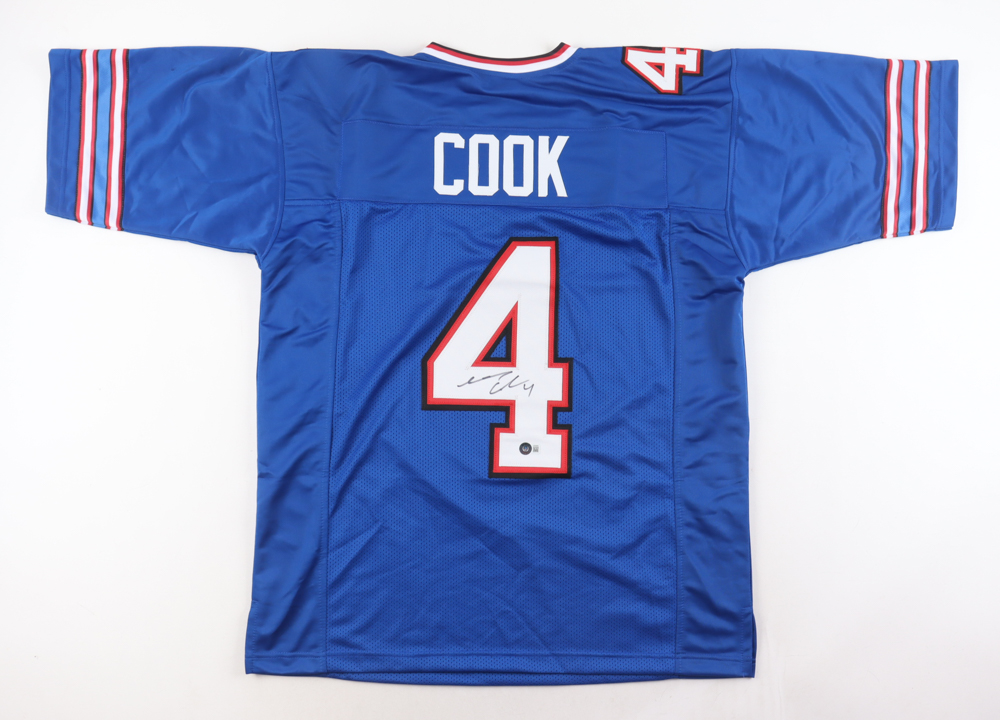 James Cook Signed Jersey (Beckett) at PristineAuction.com James Cook Signed Jersey (Beckett) at PristineAuction.com