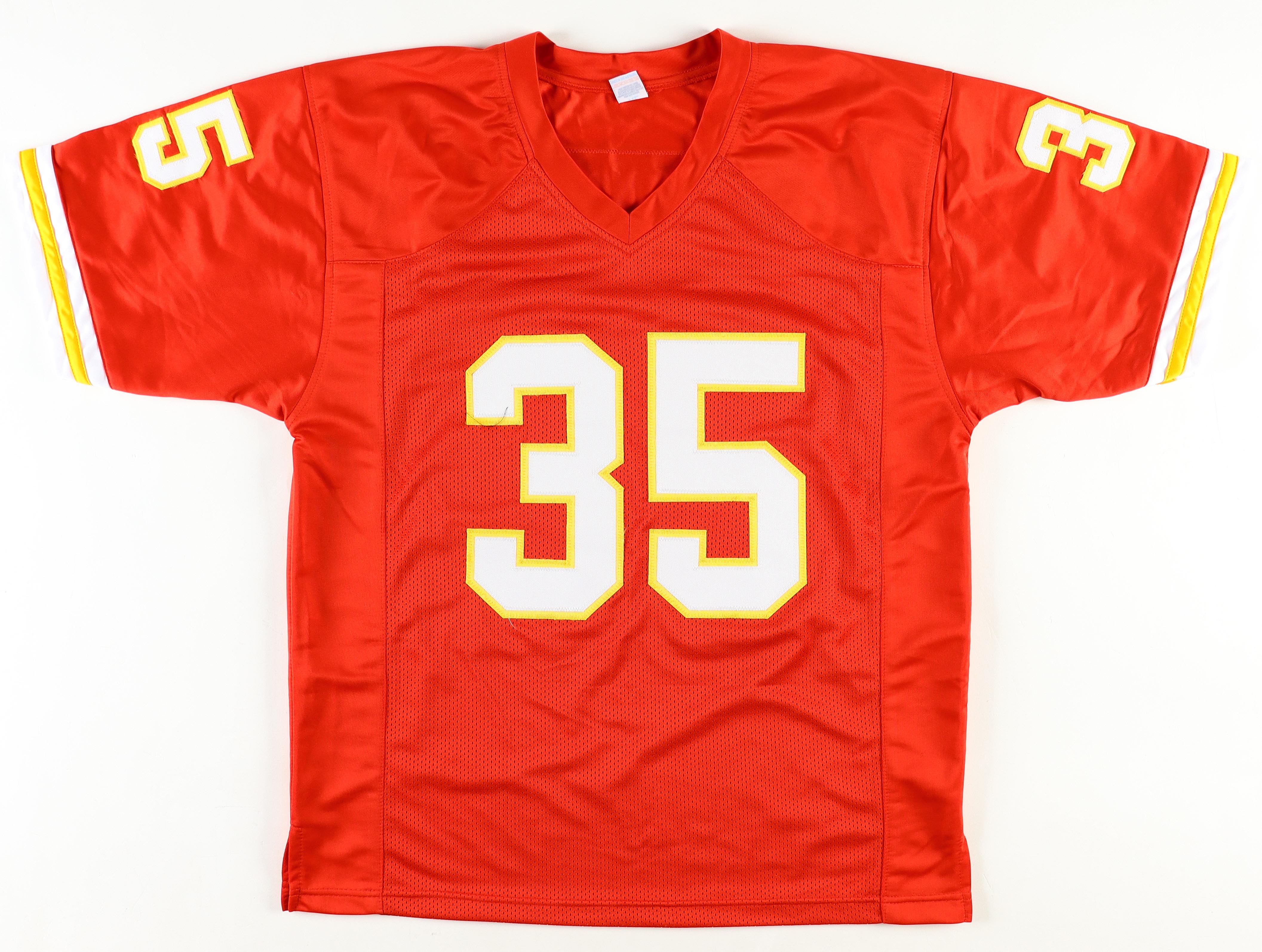 Christian Okoye Signed Jersey (Beckett) at PristineAuction.com Christian Okoye Signed Jersey (Beckett) at PristineAuction.com