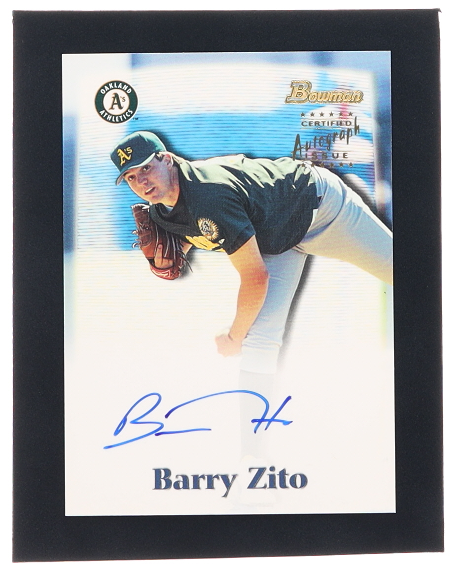 Barry Zito 2000 Bowman Draft Autographs #BDPA4 RC at PristineAuction.com Barry Zito 2000 Bowman Draft Autographs #BDPA4 RC at PristineAuction.com