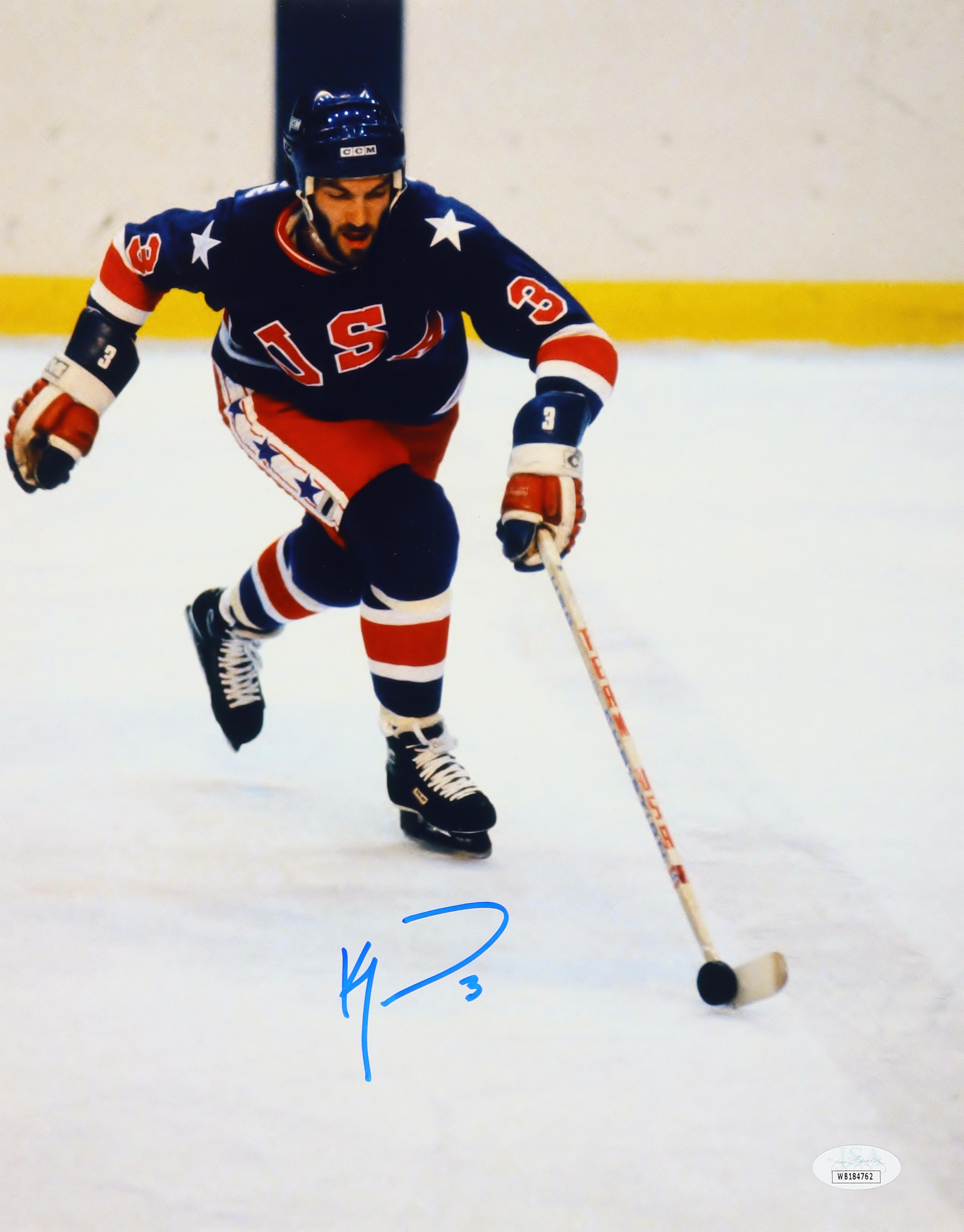 Ken Morrow Signed Team USA 11x14 Photo (JSA) | Pristine Auction