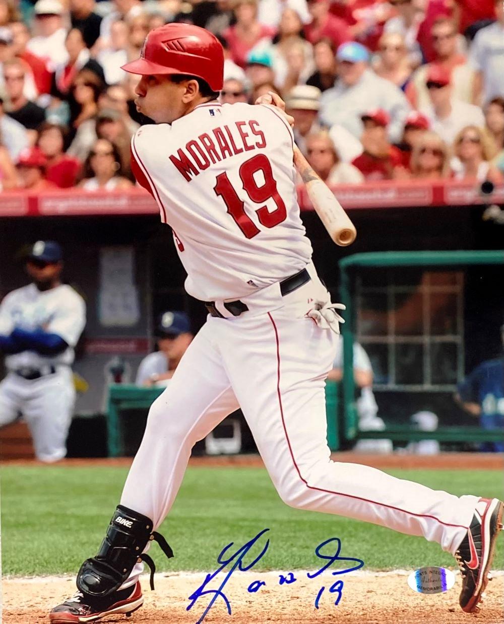 Kendrys Morales Signed Angels 8x10 Photo (Sports Integrity) at PristineAuction.com Kendrys Morales Signed Angels 8x10 Photo (Sports Integrity) at PristineAuction.com
