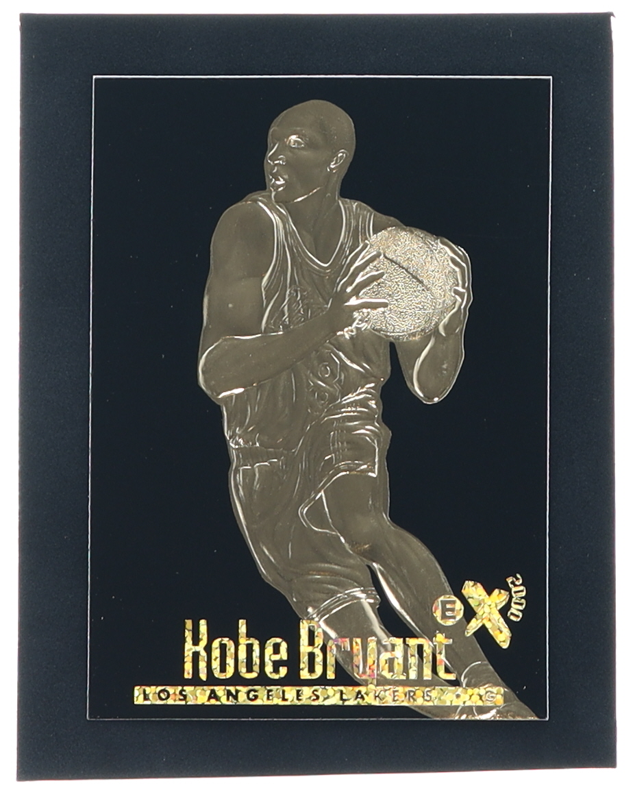 Kobe Bryant 1996-97 Skybox EX-2000 Black 23Kt Gold RC at PristineAuction.com Kobe Bryant 1996-97 Skybox EX-2000 Black 23Kt Gold RC at PristineAuction.com