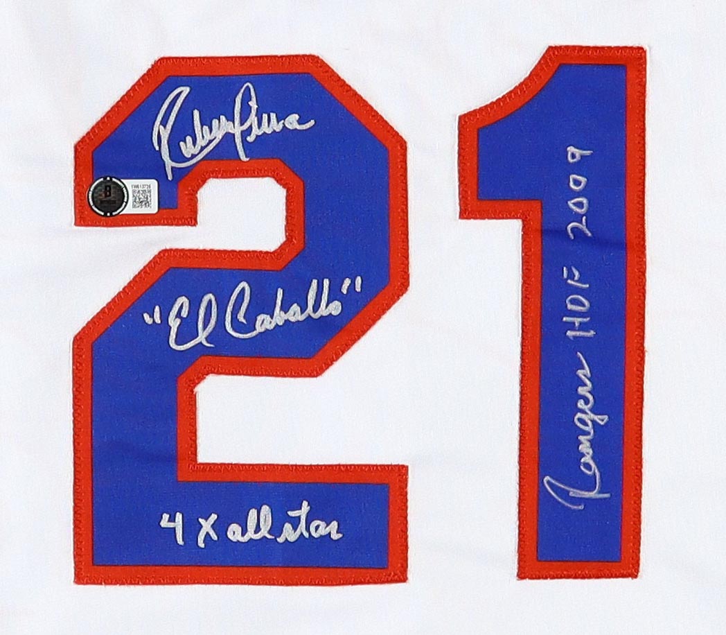 Ruben Sierra Signed Jersey With Multiple Inscriptions (JSA) at PristineAuction.com Ruben Sierra Signed Jersey With Multiple Inscriptions (JSA) at PristineAuction.com