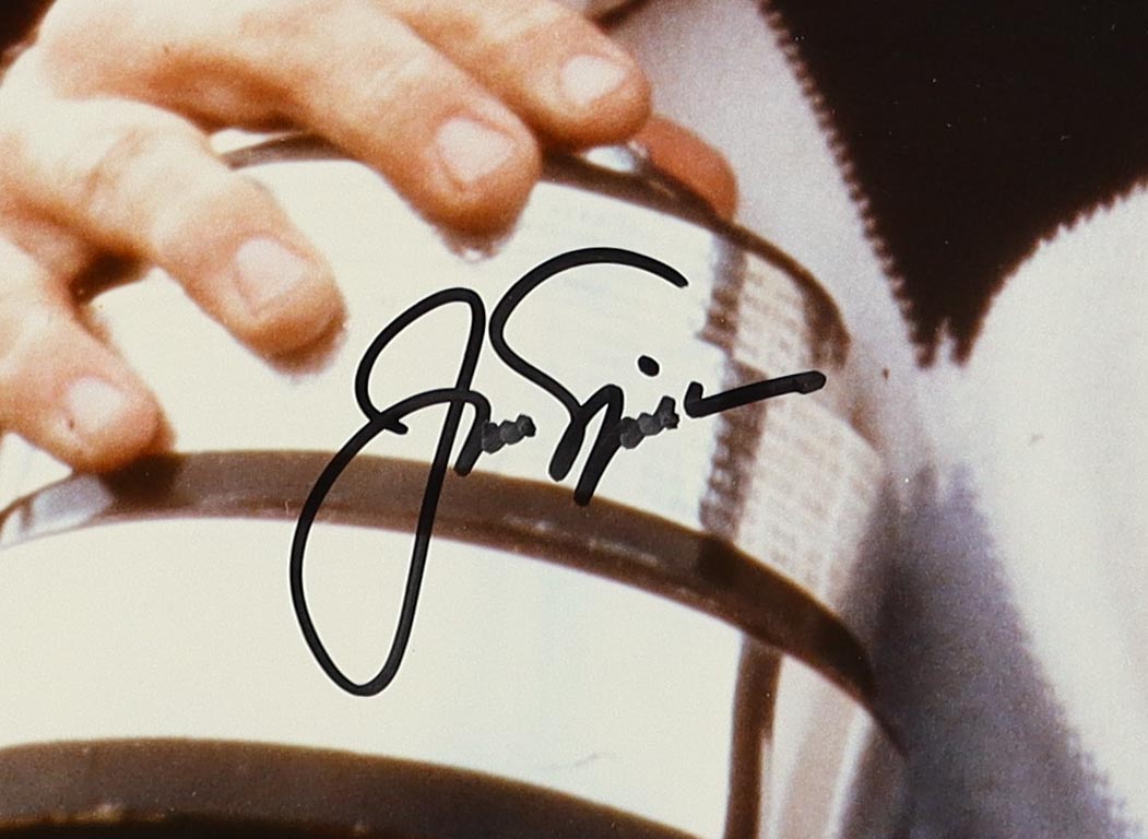 Jack Nicklaus Signed LE 1978 British Open Custom Framed Photo Display With Engraved Scorecard (JSA) at PristineAuction.com Jack Nicklaus Signed LE 1978 British Open Custom Framed Photo Display With Engraved Scorecard (JSA) at PristineAuction.com