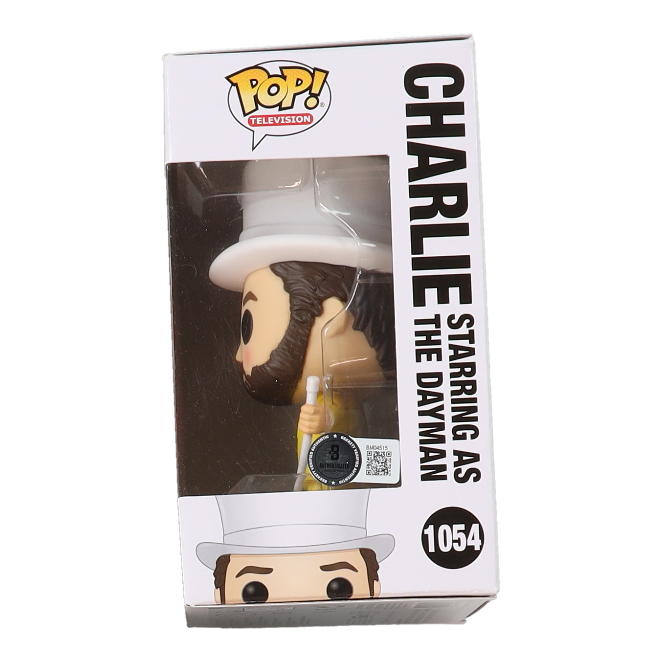 Charlie Day Signed "It's Always Sunny in Philadelphia" #1054 Charlie Starring as the Dayman Funko Pop! Vinyl Figure (Beckett) at PristineAuction.com Charlie Day Signed "It's Always Sunny in Philadelphia" #1054 Charlie Starring as the Dayman Funko Pop! Vinyl Figure (Beckett) at PristineAuction.com
