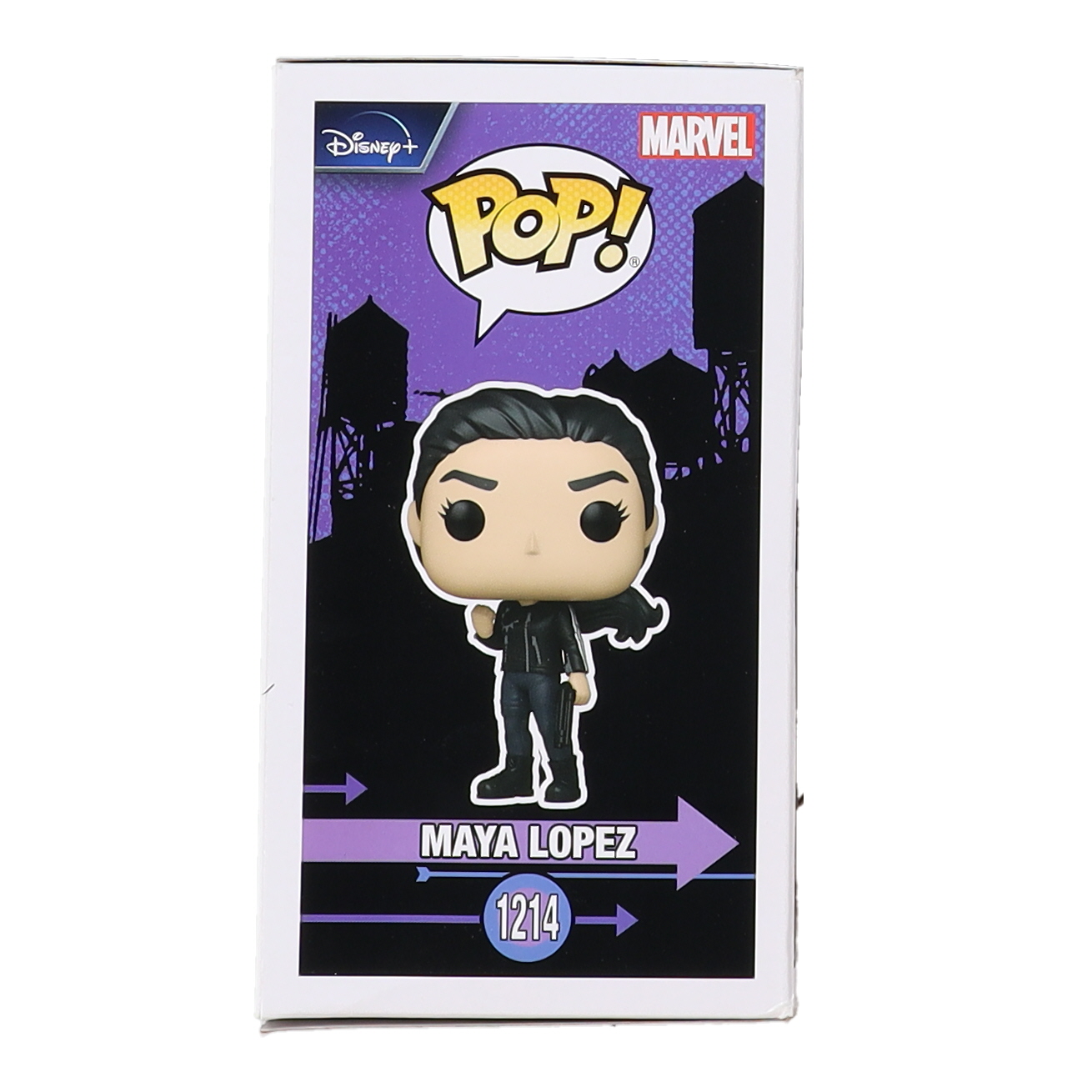 Alaqua Cox Signed "Hawkeye" #1214 Maya Lopez Funko Pop! Vinyl Figure (PSA) at PristineAuction.com Alaqua Cox Signed "Hawkeye" #1214 Maya Lopez Funko Pop! Vinyl Figure (PSA) at PristineAuction.com