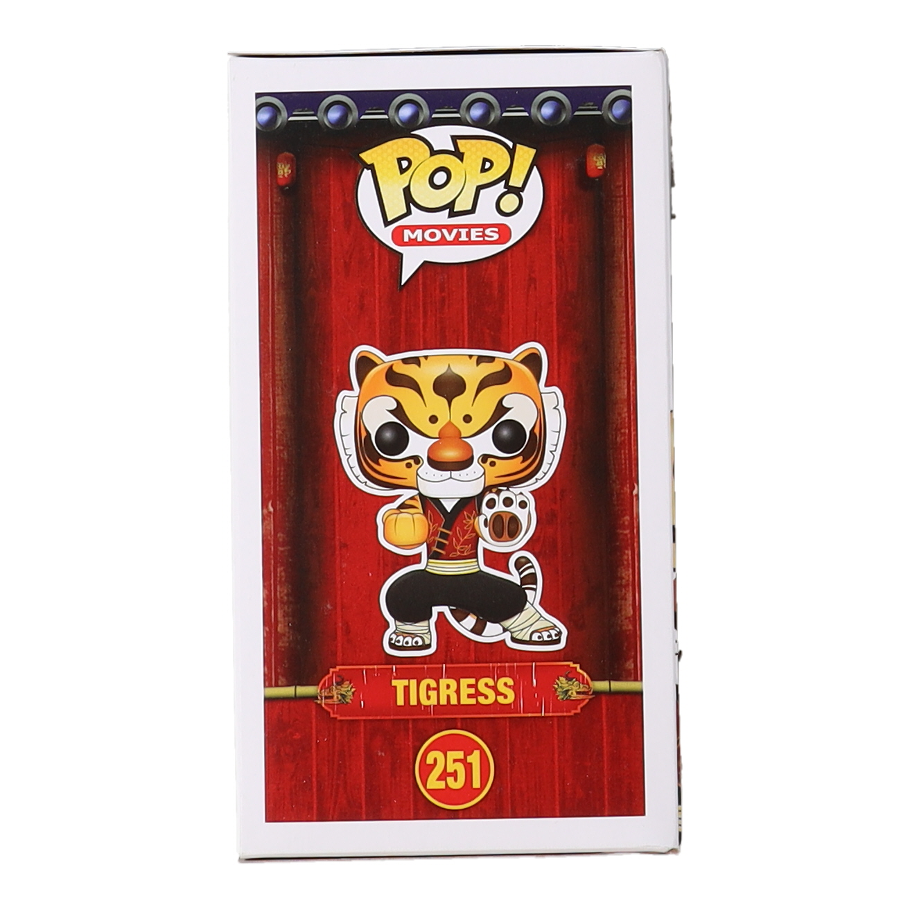 Angelina Jolie Signed "Kung Fu Panda" #251 Tigress Pop! Vinyl Figure (PSA) at PristineAuction.com Angelina Jolie Signed "Kung Fu Panda" #251 Tigress Pop! Vinyl Figure (PSA) at PristineAuction.com