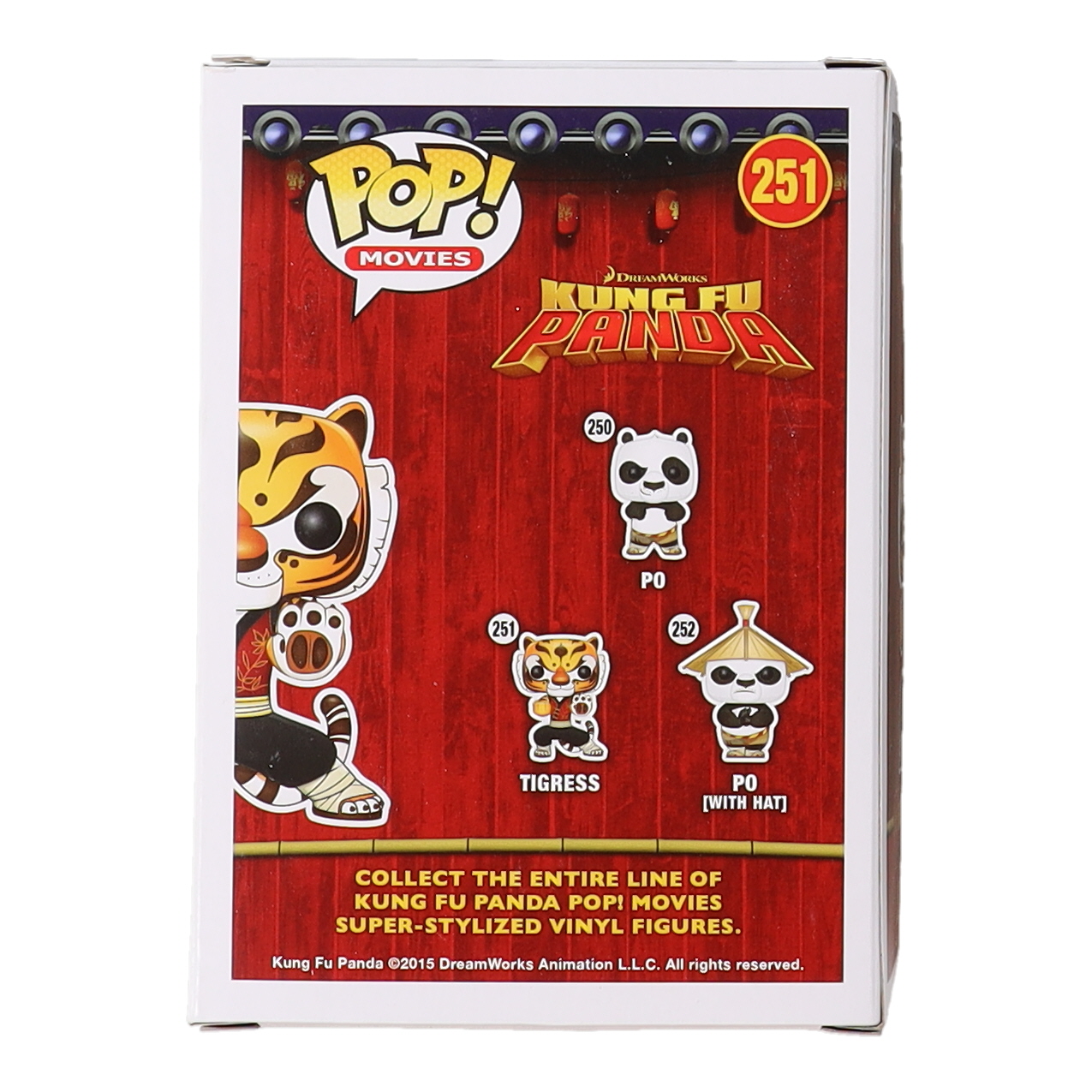 Angelina Jolie Signed "Kung Fu Panda" #251 Tigress Pop! Vinyl Figure (PSA) at PristineAuction.com Angelina Jolie Signed "Kung Fu Panda" #251 Tigress Pop! Vinyl Figure (PSA) at PristineAuction.com