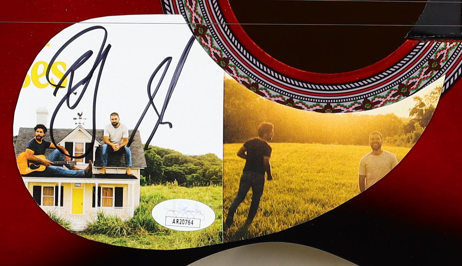 Dan Smyers & Shay Mooney Signed 39" Acoustic Guitar (JSA) at PristineAuction.com Dan Smyers & Shay Mooney Signed 39" Acoustic Guitar (JSA) at PristineAuction.com