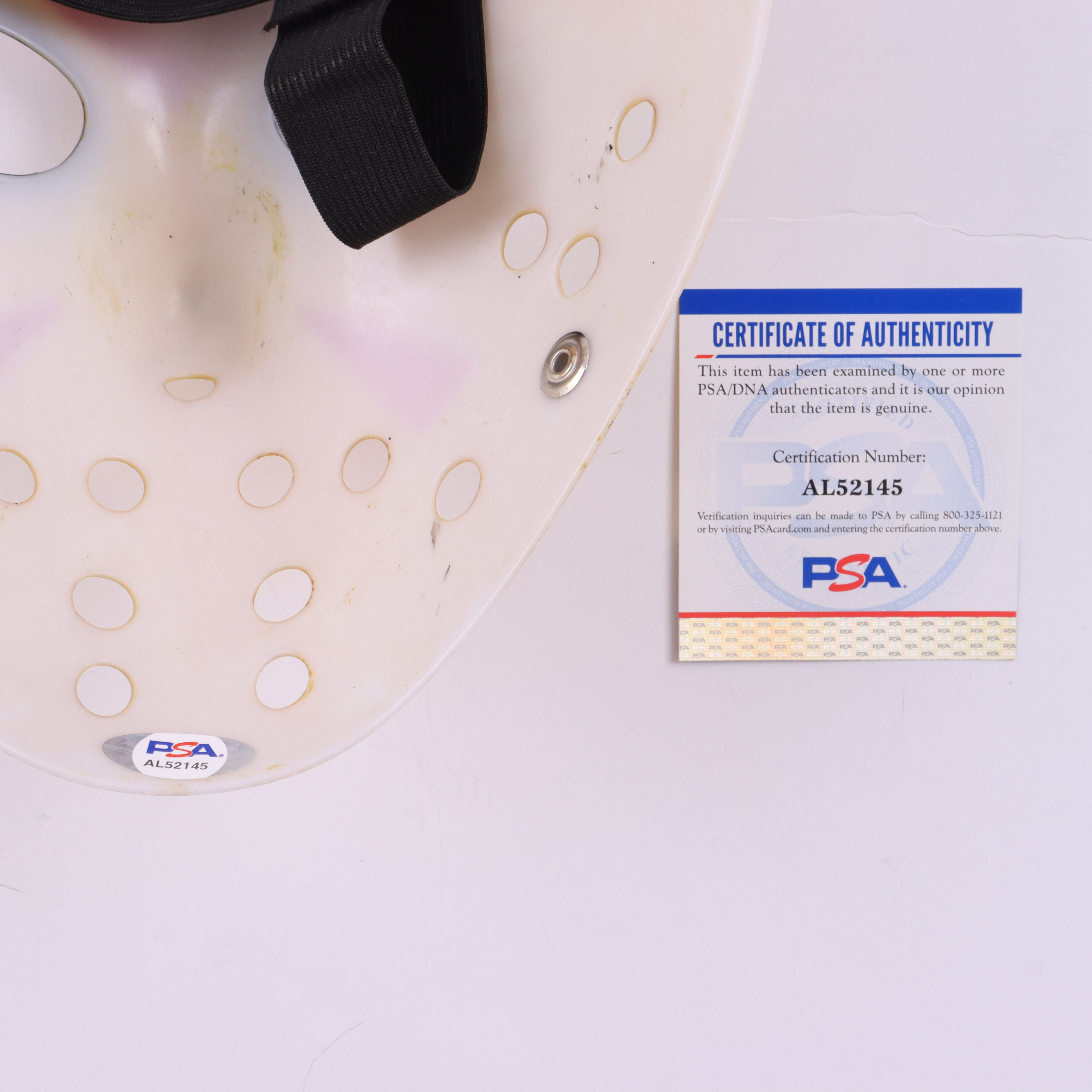 Kane Hodder Signed "Friday the 13th" Mask Inscribed "Jason" (PSA) at PristineAuction.com Kane Hodder Signed "Friday the 13th" Mask Inscribed "Jason" (PSA) at PristineAuction.com