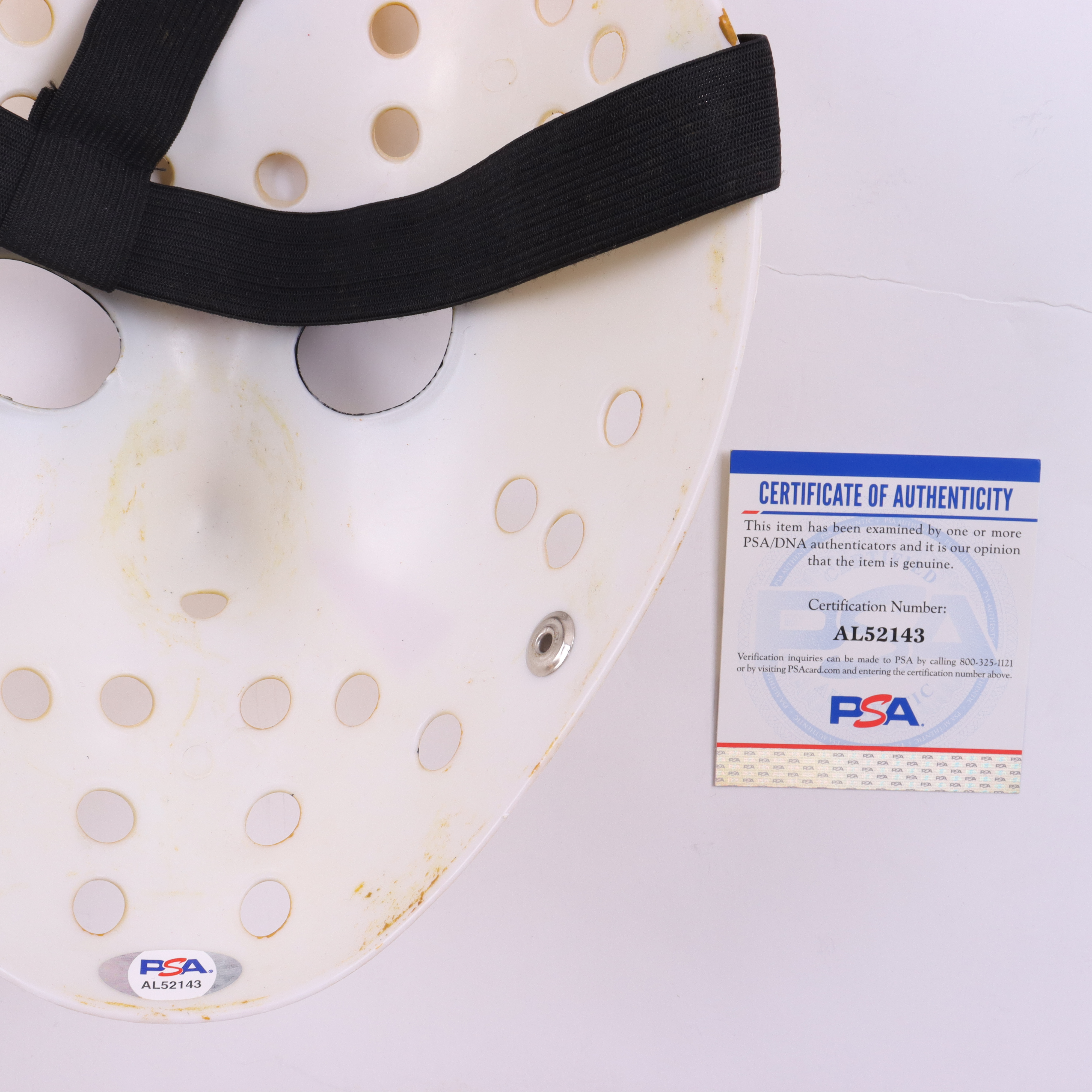Kane Hodder Signed "Friday the 13th" Mask Inscribed "Jason" (PSA) at PristineAuction.com Kane Hodder Signed "Friday the 13th" Mask Inscribed "Jason" (PSA) at PristineAuction.com