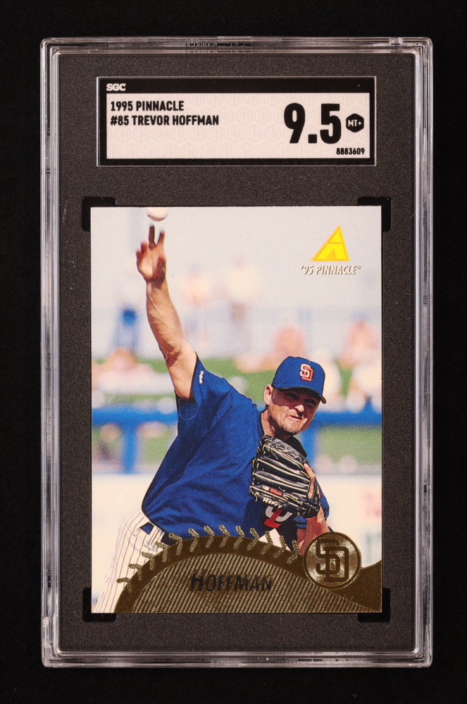 1995 Pinnacle Baseball Trevor Hoffman #85 PSA 8.5