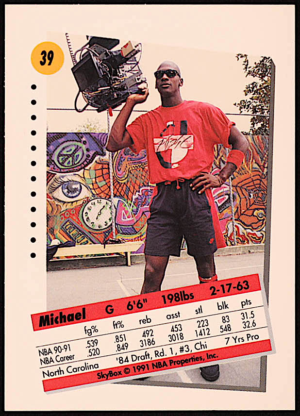 Michael Jordan 1991-92 SkyBox #39 at PristineAuction.com Michael Jordan 1991-92 SkyBox #39 at PristineAuction.com