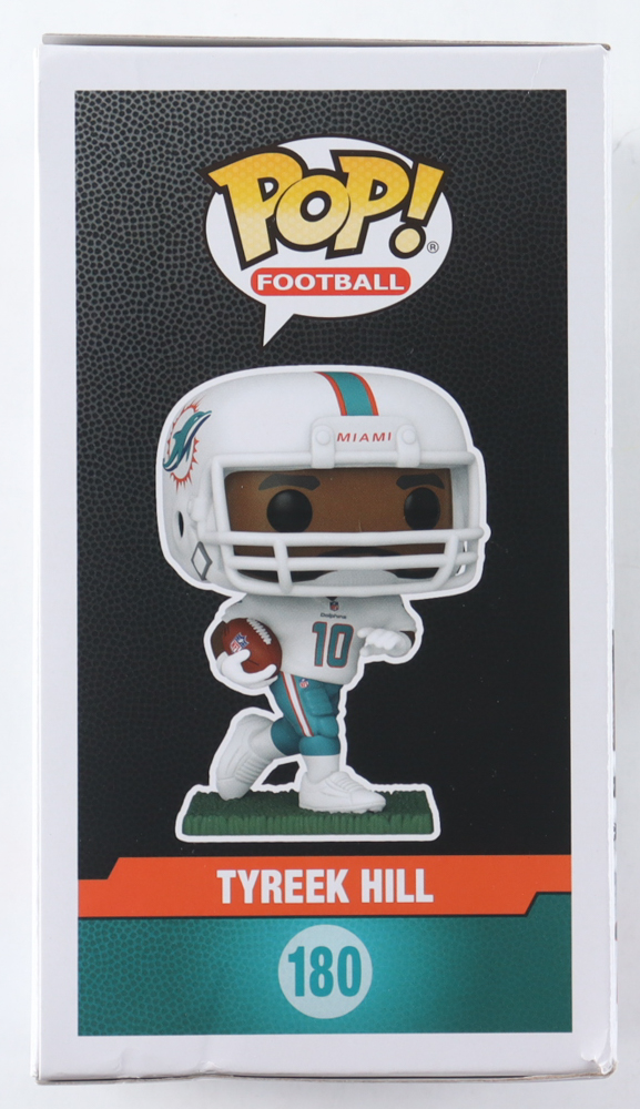 Tyreek Hill Signed Dolphins #180 Funko Pop! Vinyl Figure (PSA) at PristineAuction.com Tyreek Hill Signed Dolphins #180 Funko Pop! Vinyl Figure (PSA) at PristineAuction.com