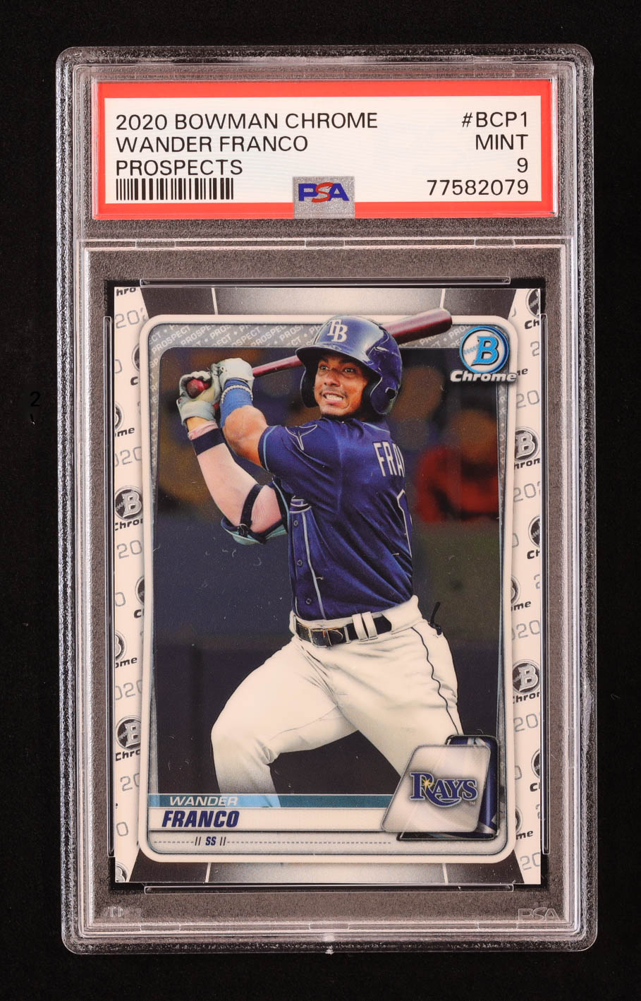 Wander Franco 2020 Bowman Chrome Prospects #BCP1 RC (PSA 9) at PristineAuction.com Wander Franco 2020 Bowman Chrome Prospects #BCP1 RC (PSA 9) at PristineAuction.com