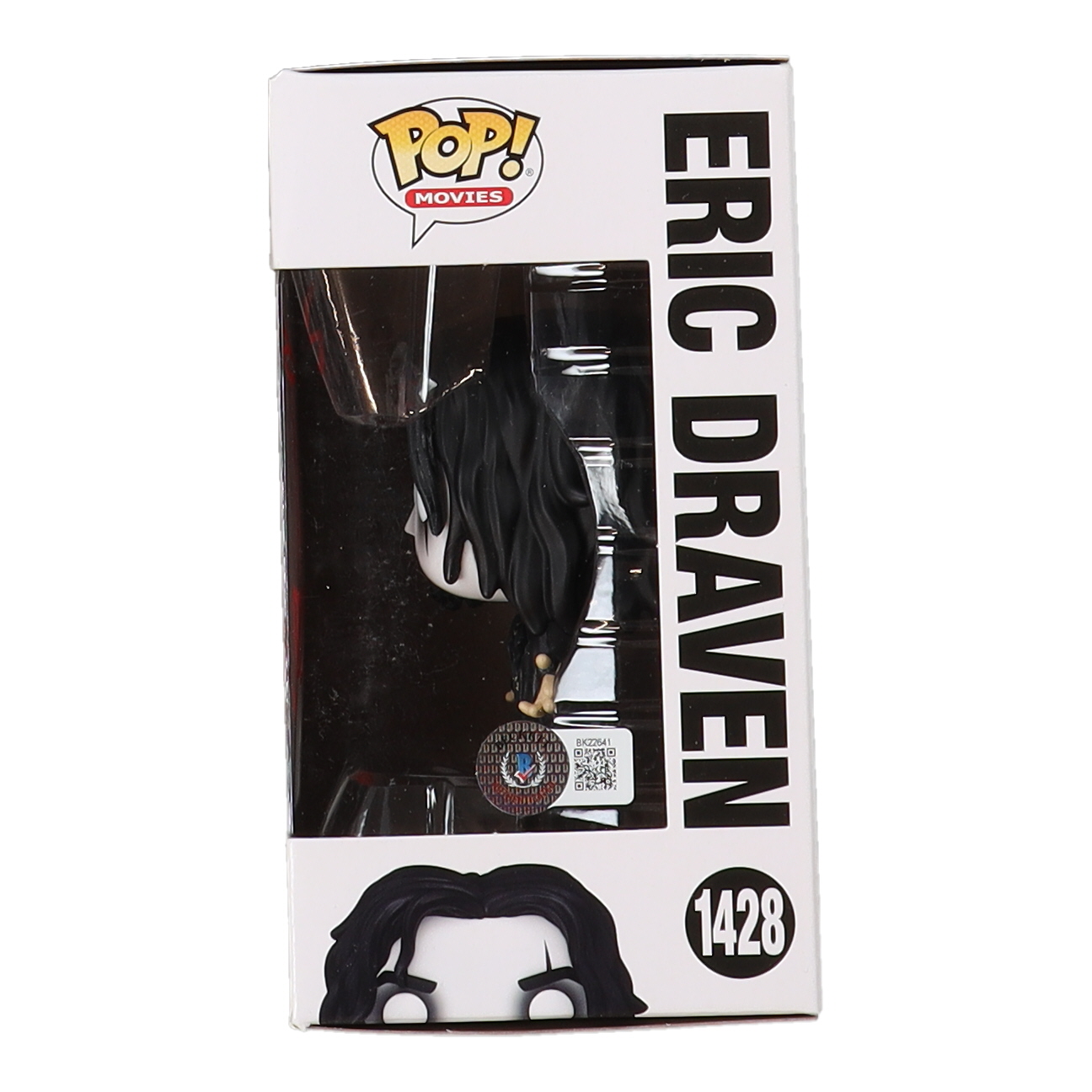 James O'Barr Signed "The Crow" Eric Draven #1428 Funko Pop! Vinyl Figure with Hand-Drawn Sketch (Beckett) at PristineAuction.com James O'Barr Signed "The Crow" Eric Draven #1428 Funko Pop! Vinyl Figure with Hand-Drawn Sketch (Beckett) at PristineAuction.com